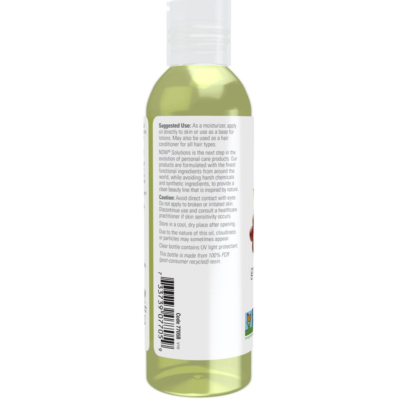 NOW Solutions, Grapeseed Oil, Skin Care for Sensitive Skin, Light Silky Moisturizer for All Skin Types, 4-Ounce (EXP: JULY 2026) - Image 3